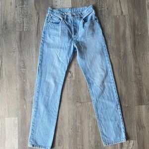 Levi's Light Blue 501 Jeans